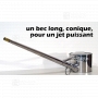 Arrosoir inox 6 litres long bec