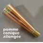 Pomme d'arrosoir longue, jet  tres fin Ø 30 mm