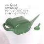 Arrosoir en plastique vert contenance 4 litres