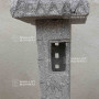 Lanterne granite 80 cm