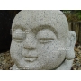 Bébé granite couché 35 cm jizo bosatsu