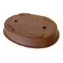 Poterie ovale brune  480-385-70 mm